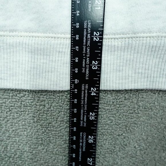 American Eagle Hoodie Sweatshirt Boys Size Large Gray Red Distressed Drawstring - Picture 5 of 5